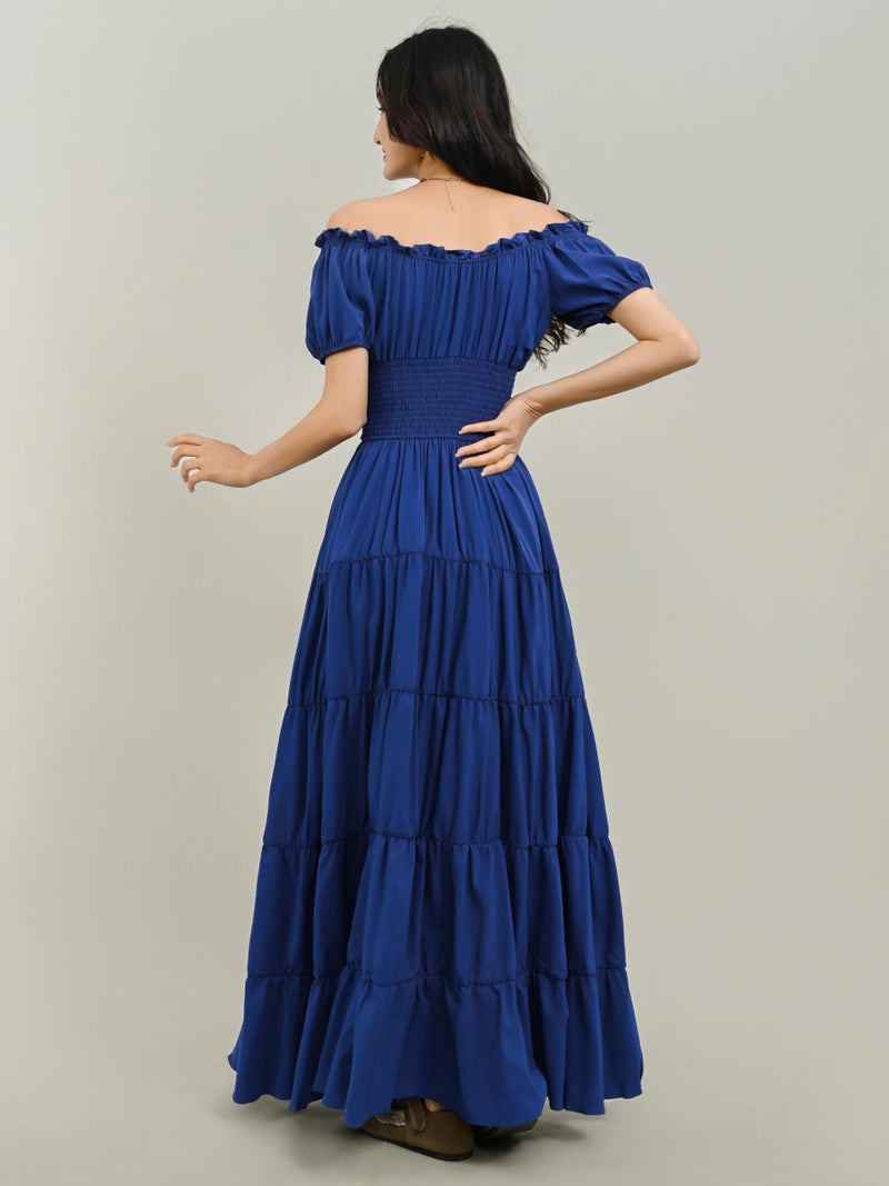 Zhitunemi Renaissance Costume Women Dress: Halloween Costumes Woman 2025 Renaissance Dresses - Halloween Party Theme Events Blue M - Image 5